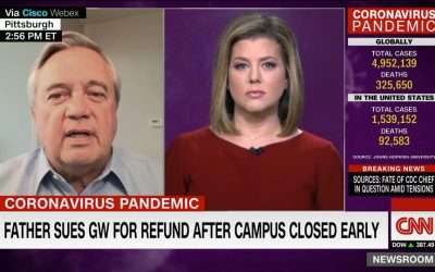 Coronavirus Tuition Refund Plaintiff Appears on CNN
