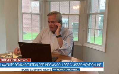 CBS Evening News Covers Ivey & Levetown Tuition Refund Lawsuit